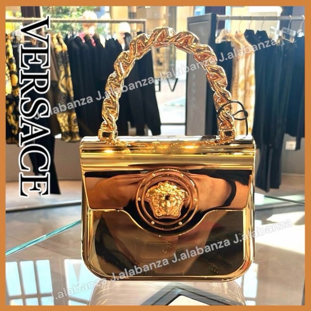 SOS 🆘 Versace Shiny Gold Mini Bag DONT BUY